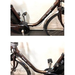 1年保証 送料無料　パナソニック　ビビDX 26インチ　茶色　電動アシスト自転車　g1230の画像