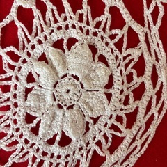 ハンドメイドのテーブルクロス
の画像