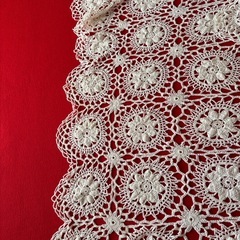 ハンドメイドのテーブルクロス
の画像