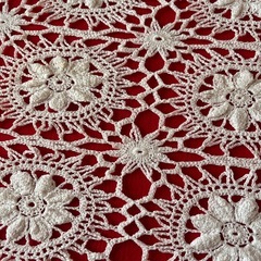 ハンドメイドのテーブルクロス
の画像