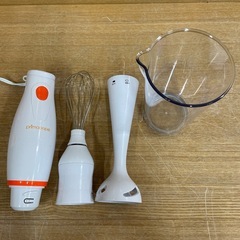 【k25 ブレンダー】primapopo チョッパー付きハンディブレンダー PP-113Rの画像