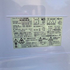 冷蔵庫　SJ-GD14D-Wの画像