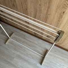 洗濯干し　バスタオルハンガー　コンパクト　軽量　折りたたみの画像