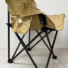 【未使用品】アウトドア チェアー 折りたたみ イス 軽量 コンパクト １人用 ワイドタイプ 収納袋付き キャンプ チェアの画像
