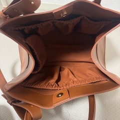 EVOL × MARQUE コラボ  バッグ キャメルの画像