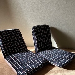 座椅子　2個セットの画像