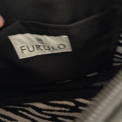 FUKULO ゼブラ柄　ニットポシェットの画像