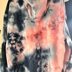 タイダイ柄 パーカーの画像