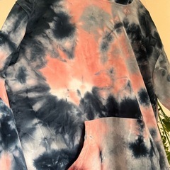 タイダイ柄 パーカーの画像