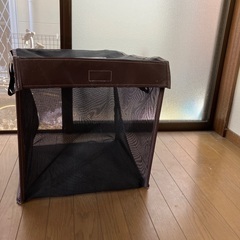 ゴミ出し　折りたたみカゴの画像