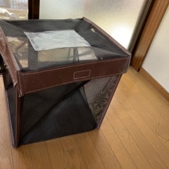 ゴミ出し　折りたたみカゴの画像