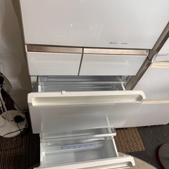  【高年式2018年製】Panasonic 5ドア冷蔵庫 406L NR-E413PV-W形 (スノーホワイト)の画像