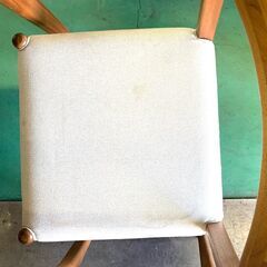 伊勢崎店【現状品】ji12-47 EDDA 伸長式 2ダイニングテーブル イス4脚 セット エッダ　の画像