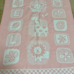 毛布　ベビー用　未使用あり　綿毛布の画像
