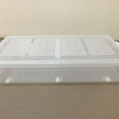 JM20572K)ニトリ 収納ケース＜幅：約80cm 高さ：約16cm 奥行：約40cm＞中古品【取りに来られる方限定】　の画像