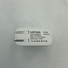 AC充電器一体型モバイルバッテリー6700mAHの画像