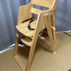 ベビーチェア　カトージ　ハイチェアの画像