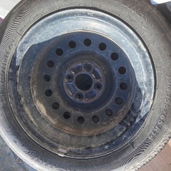 155/65R鉄タイヤの画像