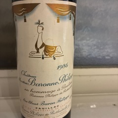未開栓　1986年Château Maison Baronne Philippeの画像