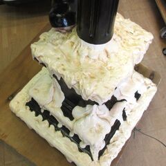 特大陶器オブジェ　サンタクロースの画像