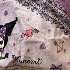 2点新品クロミ枕カバーと布団カバンまとめ売りクロミちゃんサンリオ紫色の画像