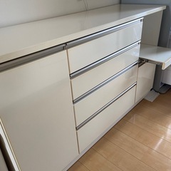 商談中　キッチンカウンターの画像