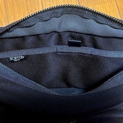 美品 PORTER HEAT WAISTBAG ポーター ヒート ウェストバッグ 吉田カバン ボディバッグ 黒の画像