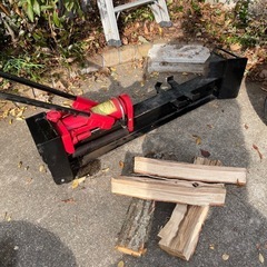 手動薪割機の画像