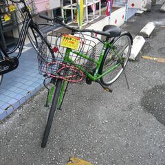 ID：257351　自転車　グリーンの画像