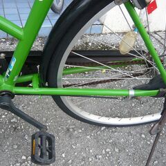 ID：257351　自転車　グリーンの画像