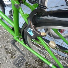 ID：257351　自転車　グリーンの画像