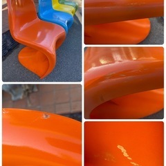 パントンチェア・カラフルチェアー　（１脚5500円）の画像