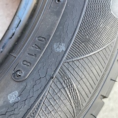 ジャンク扱い　14インチタイヤ4本　175/65R14の画像