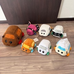 モルカー ぬいぐるみ セットの画像