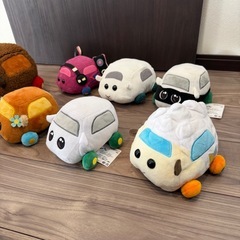 モルカー ぬいぐるみ セットの画像