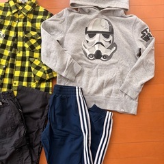 （150-④）子供服、150サイズ、男の子、16点まとめ売り、adidas含むの画像