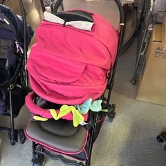★新入荷 ベビーカー Pigeon ピジョン ランフィ A型 ピンクの画像