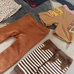 子ども服　ベビー服　80 まとめ　セット　ユニクロ　ビケット　トップス　タイツ　タイツの画像
