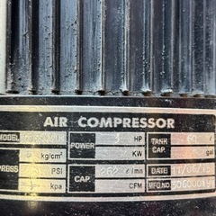 🔧✨【早い者勝ち！3馬力コンプレッサー】✨🔧の画像