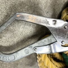 キョーワ 親綱ロープ 8m 2本セット フック付 安全設備 墜落防止 転落防止☆札幌市 白石店の画像