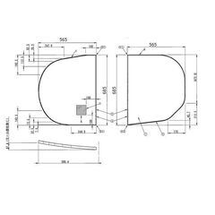 【未使用】軽～いお風呂のふた｜風呂蓋｜風呂ふたの画像