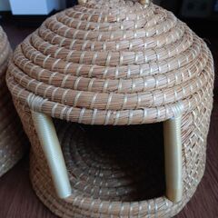 猫ちぐら2個の画像