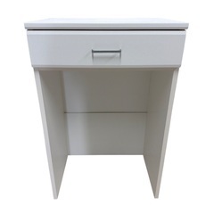 ニトリ　ゴミ箱上ラック BRM WHの画像