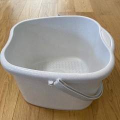 足湯 バケツ　の画像