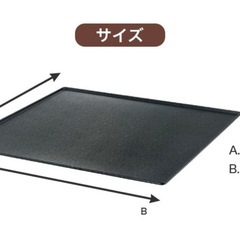 【中古】ペット用 アンダートレー 120-120の画像