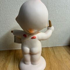 キューピー人形　磁器製　小太鼓の画像