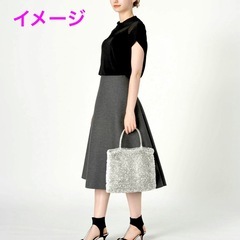 【極美品】ANTEPRIMA アンテプリマ グリッター ワイヤーバッグ シルバーの画像