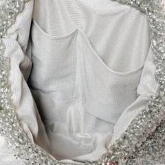 【極美品】ANTEPRIMA アンテプリマ グリッター ワイヤーバッグ シルバーの画像