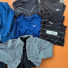 （160-③）子供服、男の子、160サイズ、NIKE、adidas、PUMA含む14点まとめ売りの画像