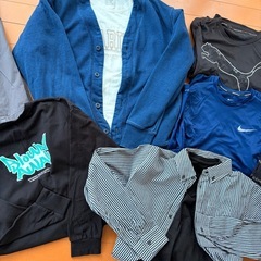 （160-③）子供服、男の子、160サイズ、NIKE、adidas、PUMA含む14点まとめ売りの画像